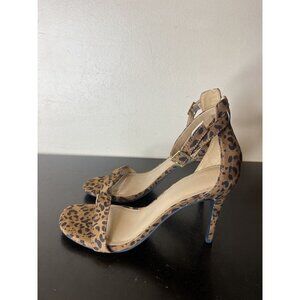 Material Girl Womens Heed Leopard Print Shoes Size 8.5M
